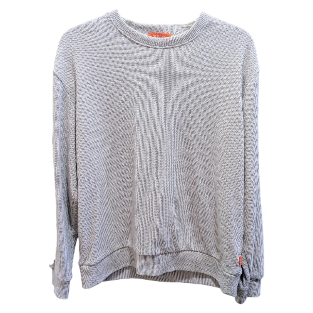 Negative Space Beige Sweater Small